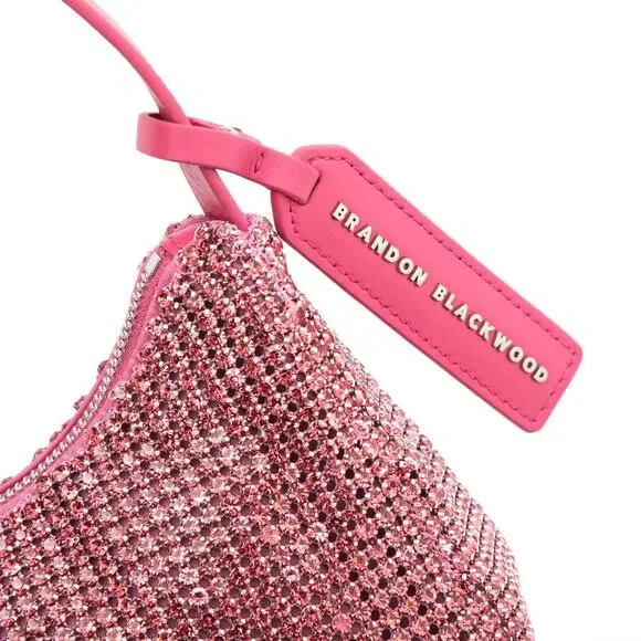 Brandon Blackwood Syl Bag ~ Rose Pink Crystal - Picture 3 of 8